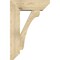 Ekena Millwork Legacy Slat Rough Sawn Bracket w/ Offset Brace, Douglas Fir, 8"W x 24"D x 36"H BKT0806X24X36LEC06RDF - alternate 4